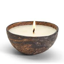 Coconut Shell Candle