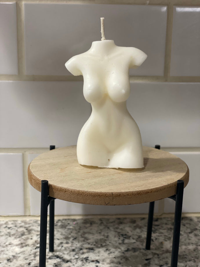 Women's body candle- Naked (No color)